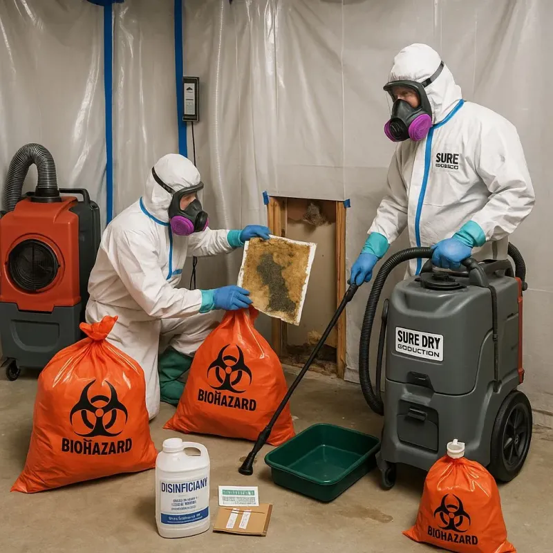 Contaminated Water Handling Protocols process in New Richland, MN