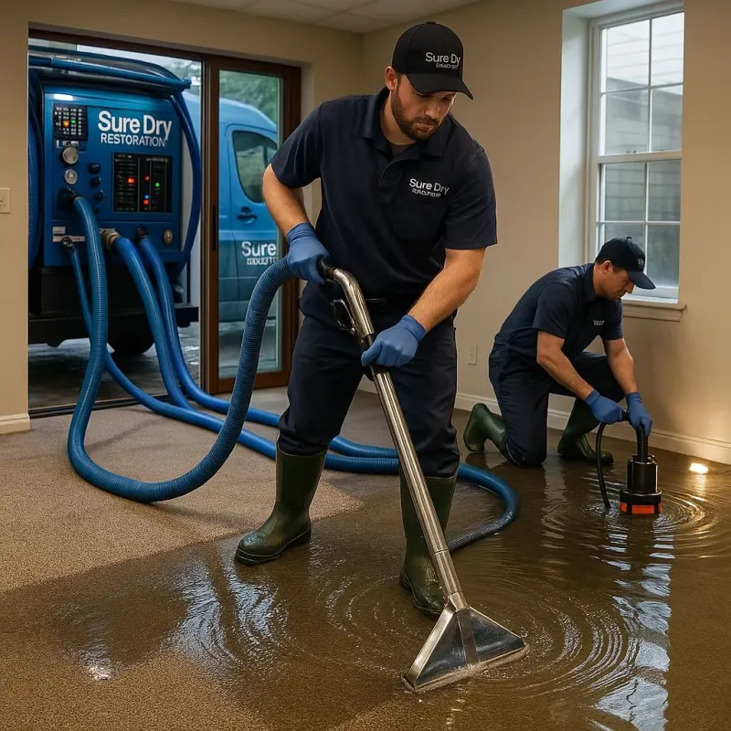 Water Extraction and Removal process in New Richland, MN